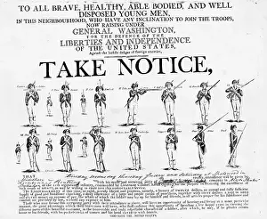 American Revolution Recruiting Poster
