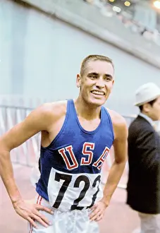 American Runner Billy Mills at 1964 Summer Olympic Games