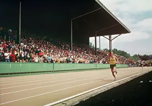 Runner Prints: American Runner Steve Prefontaine at Olympic Games Trials