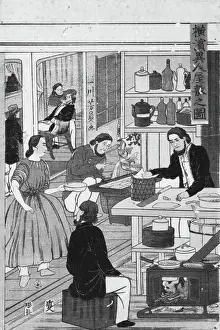 Barbershop Prints: American Settlement in Japan