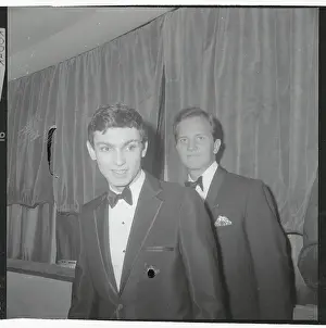 American Singer Gene Pitney and Pat Boone