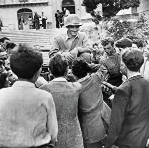 Huty32801 Prints: American Soldier In Agrigento, 1944