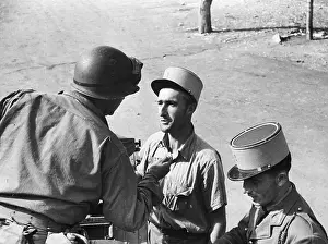American Soldier Checks Identification
