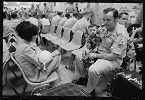 American Soldier with His Vietnamese Family