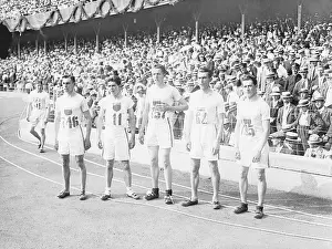 Runner Prints: American Track Team at 1912 Olympics