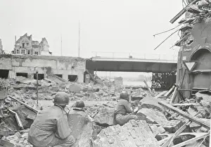 American Troops Take Cologne