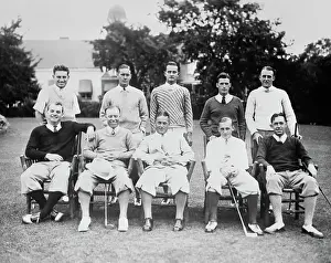 Chick Evans Prints: American Walker Cup Team