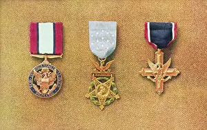 Honor Prints: American War Decorations
