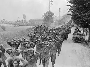 Americans Capturing German Soldiers
