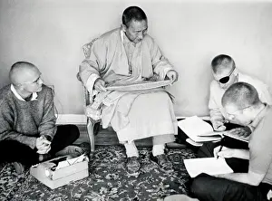 Buddhist Prints: Americans Study With Tibetan Monks