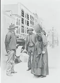 Amish People Conversing