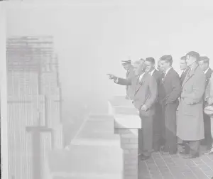 Amos Alonzo Stagg Sightseeing with His Team