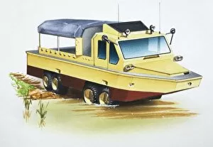 Images Dated 16th May 2006: Amphibious truck, side view