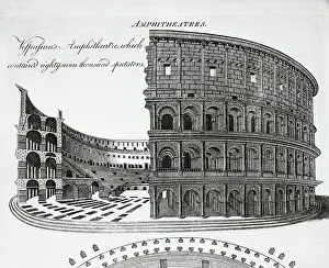Amphitheater Prints: Amphitheatre For 80, 000 Spectators