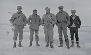 Nome Prints: Amundsen Explorers Posing at Nome