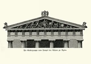 Images Dated 21st July 2018: Ancient Architecture, Temple of Athena
