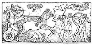 Iraq Prints: Ancient Assyrian reliefs