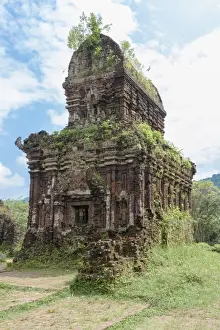 Ancient Champa Ruined Temple at My Son Sanctuary