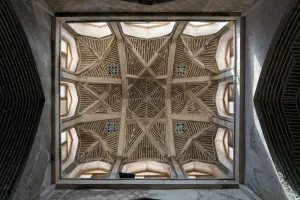 Images Dated 14th October 2015: Ancient dome of Jameh mosque of Isfahan, Iran