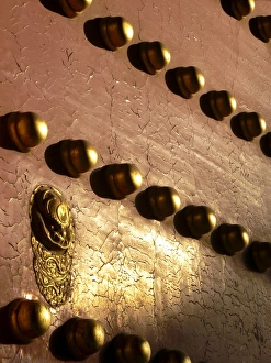 Beijing Gallery: Ancient door, close-up