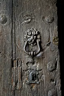 Images Dated 22nd April 2008: Ancient Door, Toledo, Spain