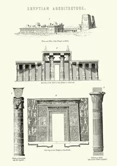 Images Dated 23rd April 2015: Ancient Egyptian Architecture