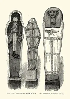 Ancient Egyptian Artefacts - Mummy of Duathathor-Henuttawy and T