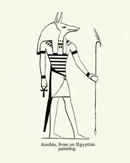 Images Dated 22nd March 2017: Ancient Egyptian God Anubis