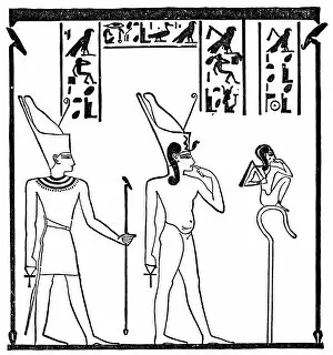 Images Dated 23rd June 2015: Ancient Egyptian Hieroglyphs