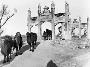 Lac0062 Prints: ANCIENT GATEWAYS IN CHINA