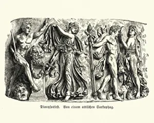 Images Dated 21st July 2018: Ancient Greek Mythology, Worshippers of the God Dionysus