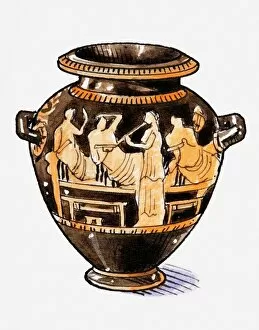 Images Dated 30th April 2010: Ancient Greek urn