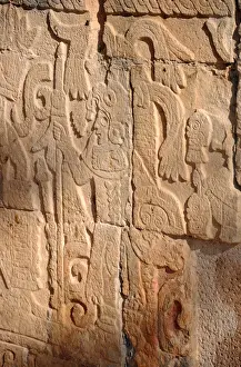 Ancient Mayan Carving