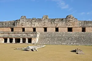 Ancient Mayan Nunnery Quadrangle