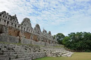 Ancient Mayan Ruins: House of the Doves, Uxmal