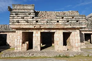 Ancient Mayan ruins at Nunnery Quadrangle