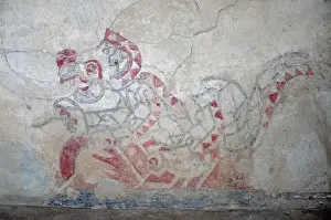 San Juan Teotihuacan Prints: Ancient Mural at Teotihuacan