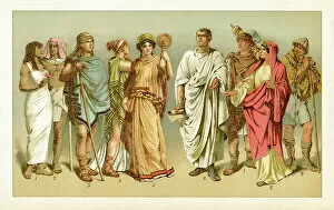 Fashion Trends Through Time Gallery: Ancient period costume of ancient Rome Greece and Egypt