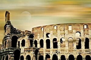 Colosseum, the famous Roman amphitheater Collection: Ancient Rome