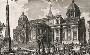 Basilicas Prints: Ancient Rome, Basilica Santa Maria Maggiore