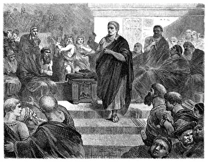 Speaker Prints: Ancient Rome : Politic Assembly