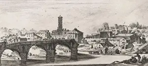 Fourteen Prints: Ancient Rome, Ponte Senatorio, Ponte rotto