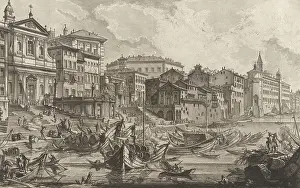 Harbors Prints: Ancient Rome, Porto di Ripetta
