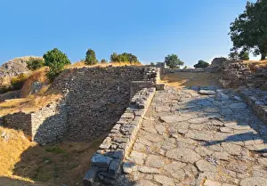 Museum Prints: Ancient ruins in Troy Turkey