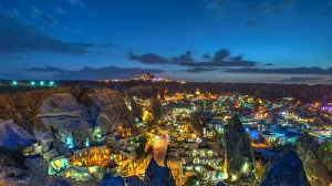 Images Dated 23rd September 2015: Ancient town and a castle of Uchisar