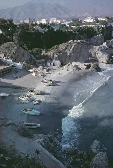 Sunbathing Prints: Andalusian Fishing Village