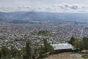 Andean city of Cajamarca, Peru, South America
