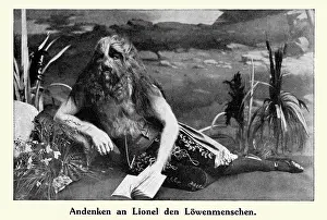 Andeken an Lionel den Löwenmensch