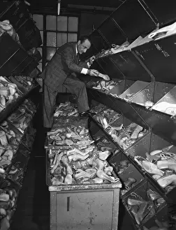 Shoemaker Prints: Andre Perugia in Shoe Factory