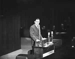 Assembly Prints: Andrei Gromyko Addressing United Nations